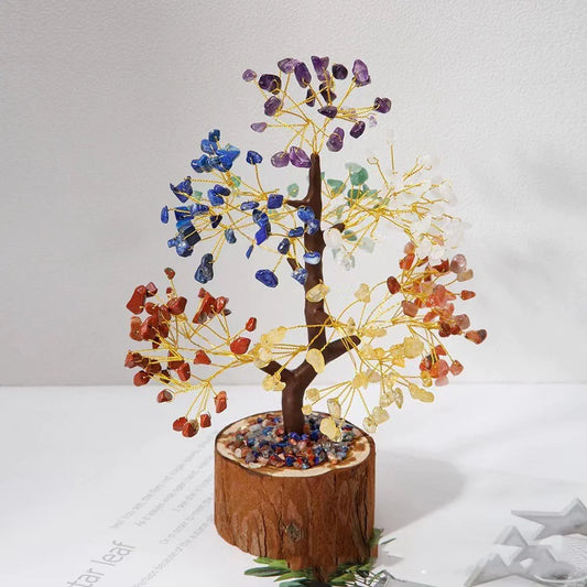 Seven Chakra Stones Tree