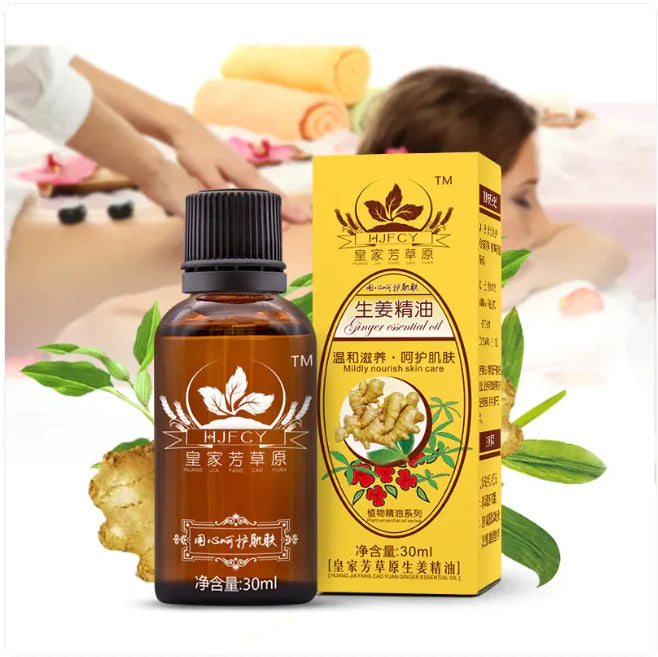 Ginger Fragrant Massage Oil