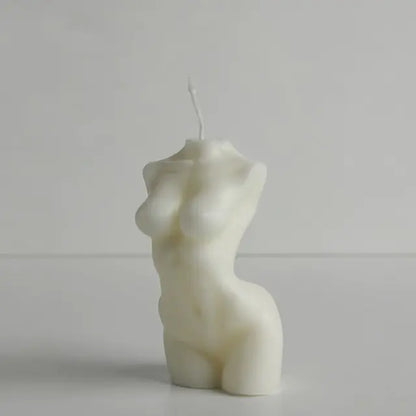 Artistic Candles: Sculpted Women's Body