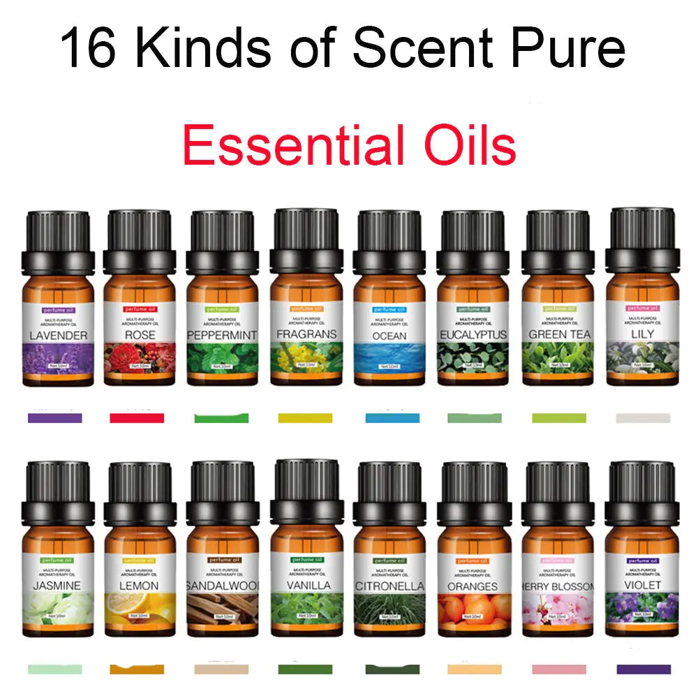 10ml Essential Oil Collection – Pure Aromatherapy Bliss