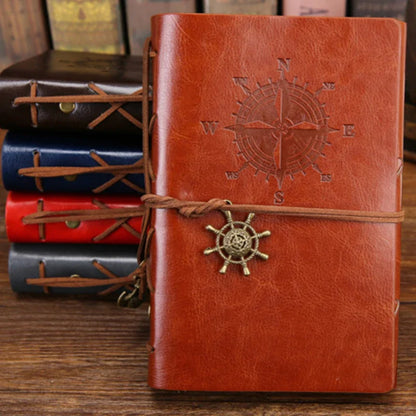 Vintage Style Leather Bound Journal