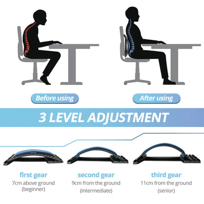 Back Massage Pad for Cervical Spine, Lumbar Spine, and Legs with 88 Massage Points