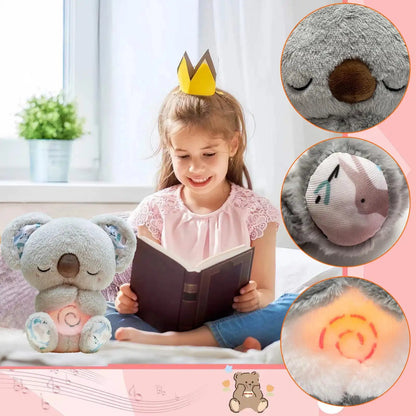 Breathing Koala Sleep Aid – Ambient Light & Soothing Sounds for Babies