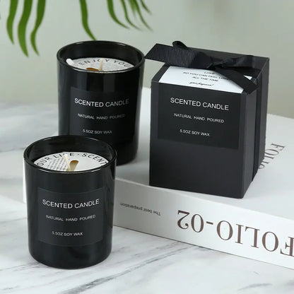 Sleek Luxury Candles with Various Scents