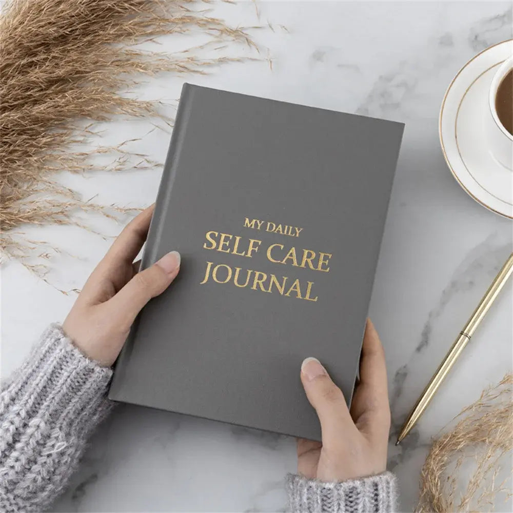 Self-Care Journal with Daily Quotes & Reflective Prompts