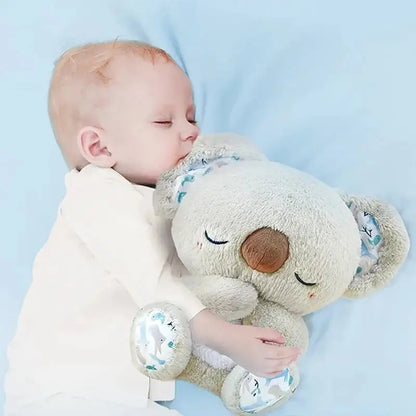 Breathing Koala Sleep Aid – Ambient Light & Soothing Sounds for Babies