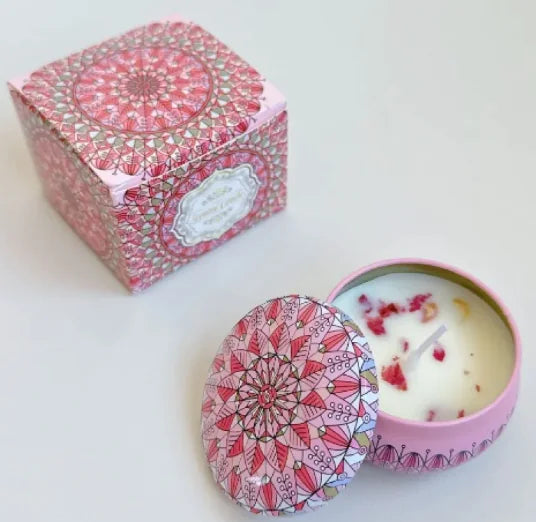 Floral Scented Candle